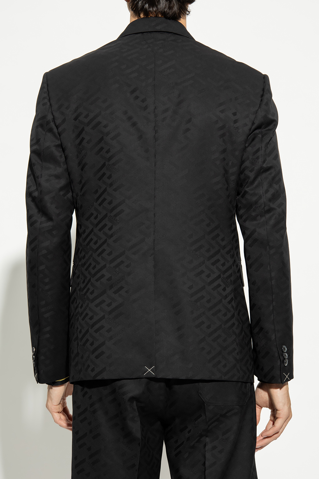 Versace Blazer with La Greca pattern