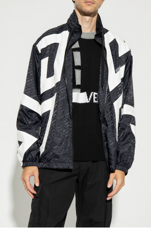 Versace material jacket with La Greca pattern