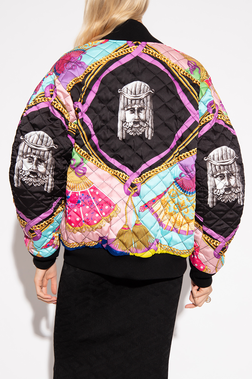 Versace Reversible bomber jacket