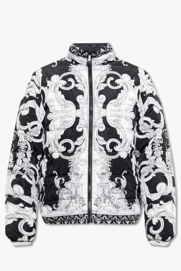 Versace Reversible Knit jacket