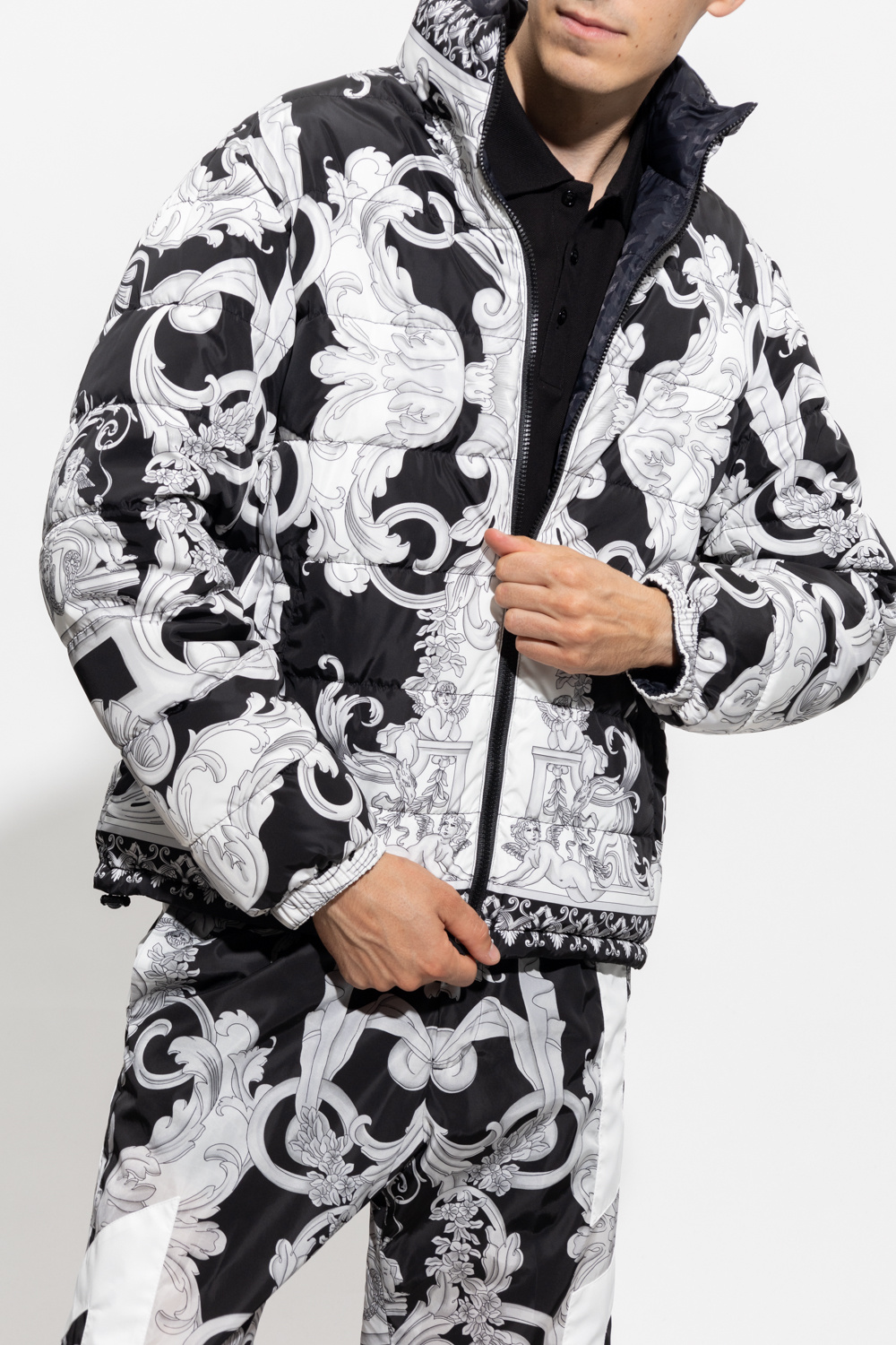 Versace Reversible scotch jacket