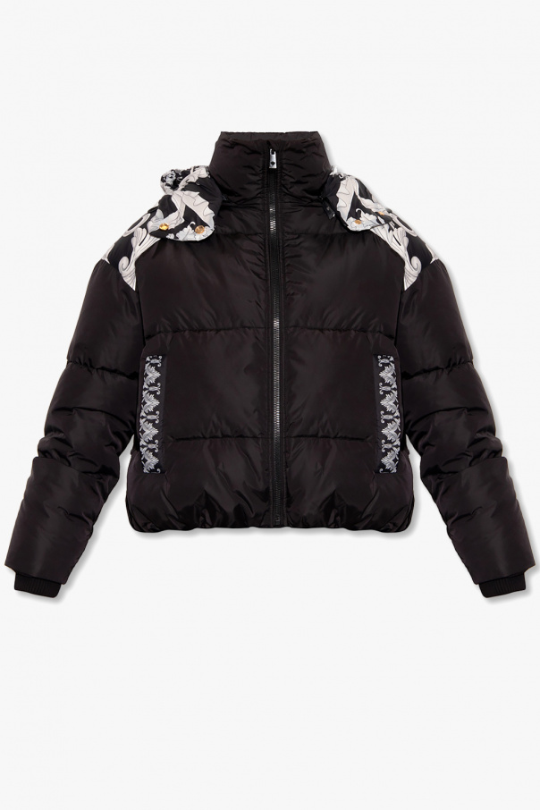 Versace Quilted down jacket