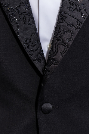Versace Blazer with decorative collar
