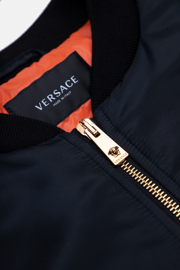 Versace Kids Insulated bomber jacket