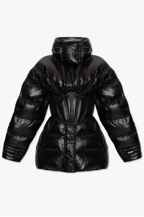 Down jacket with detachable hood od Versace