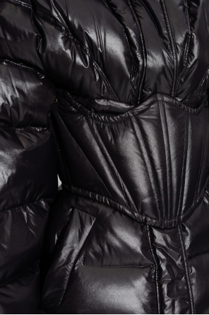 Versace Down jacket with detachable hood