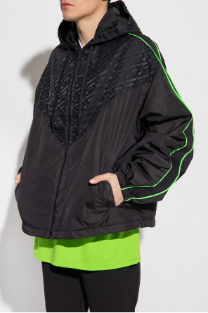 Versace Hooded Knitwear jacket