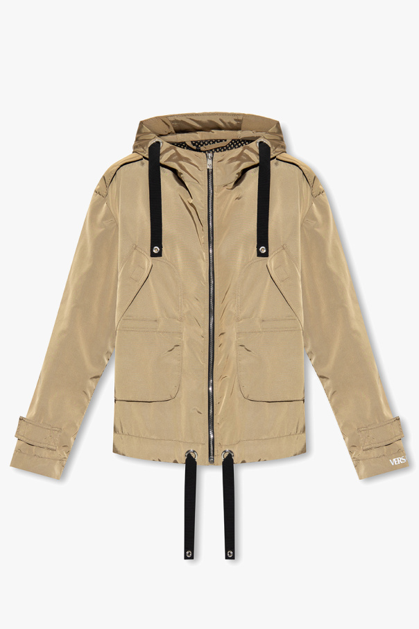 Versace Hooded tements jacket