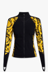 Versace Training sweatshirt with baroque pattern