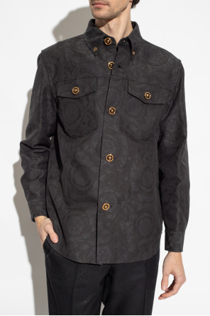 Versace Windrunner Shirt with Barocco pattern