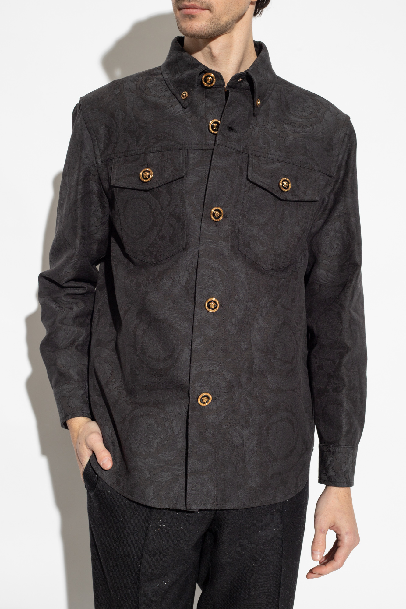 Versace Shirt with Barocco pattern