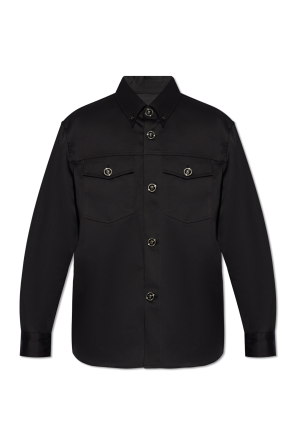affix zipped bomber jacket item
