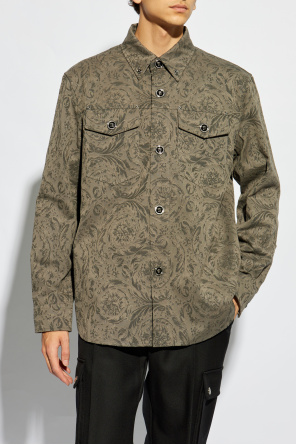 Versace Shirt with `Barocco` pattern