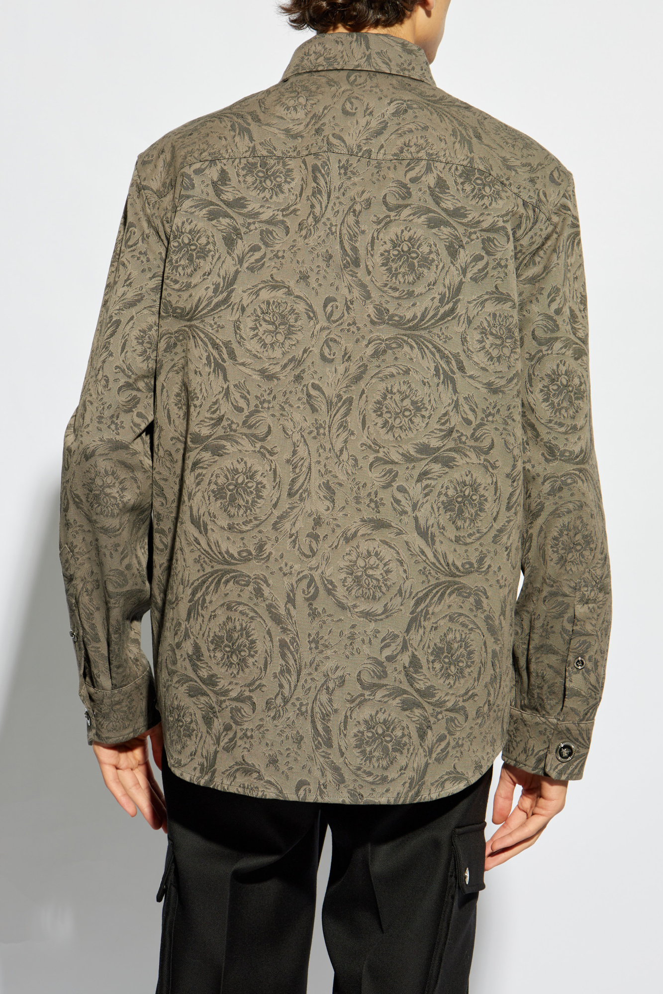 Versace Shirt with `Barocco` pattern