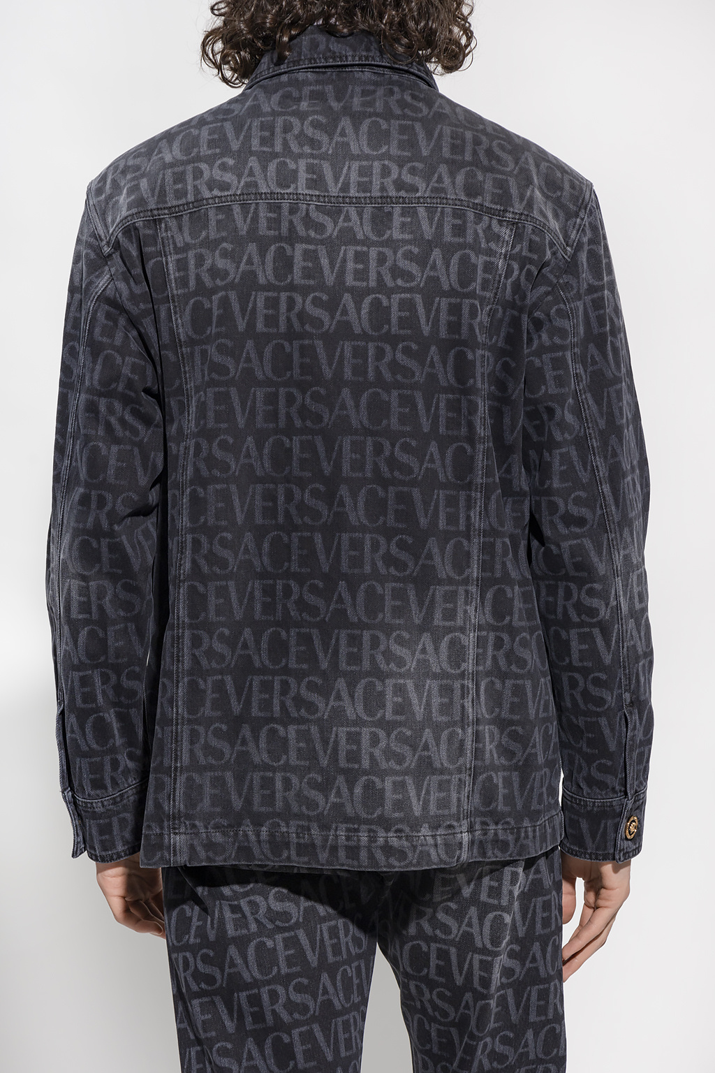 Versace Printed Fast Flight Sleeveless T-Shirt