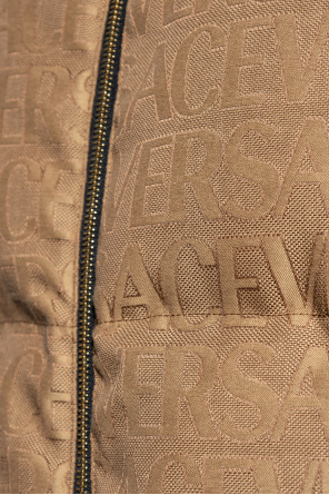Versace Mouwen jacket with standing collar
