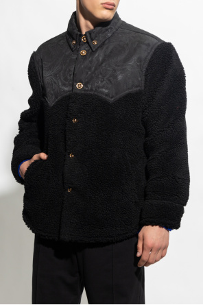 Versace Faux fur jacket