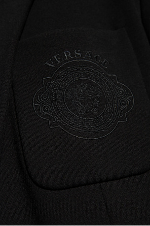 Versace Lou Dalton flap-pocket cotton shirt