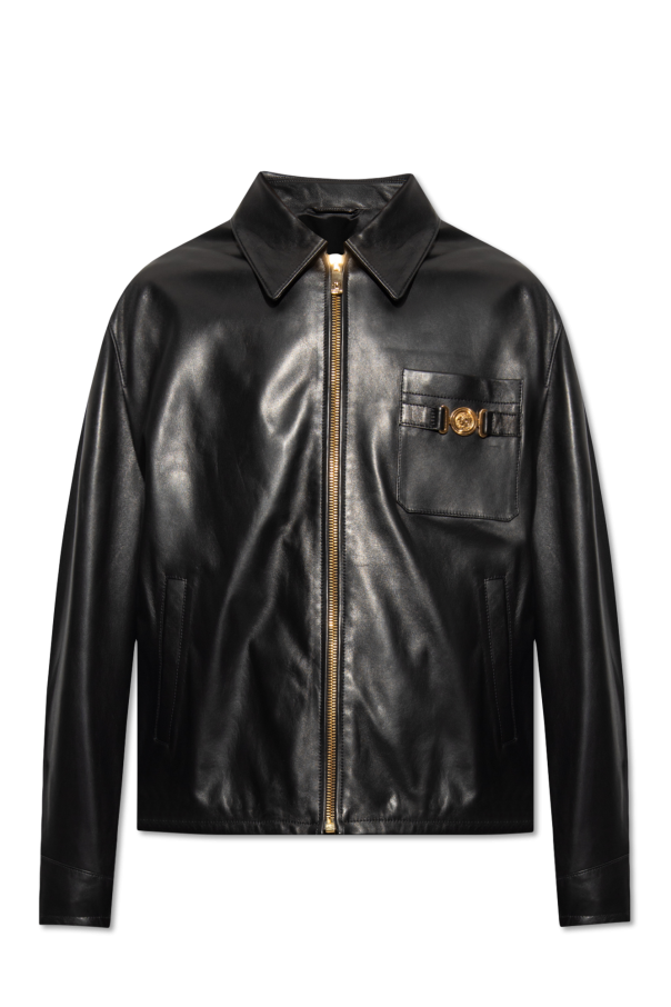 Versace Leather jacket | Men's Clothing | Vitkac