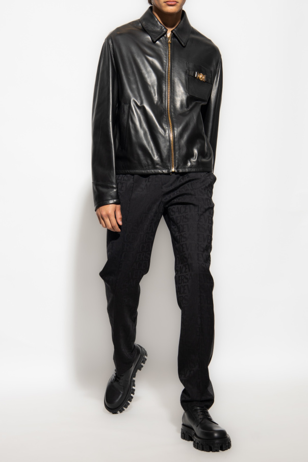 Versace Leather jacket | Men's Clothing | Vitkac