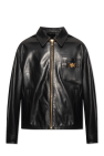 Versace BLACK Leather jacket