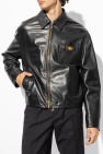 Versace BLACK Leather jacket