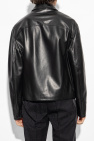 Versace BLACK Leather jacket