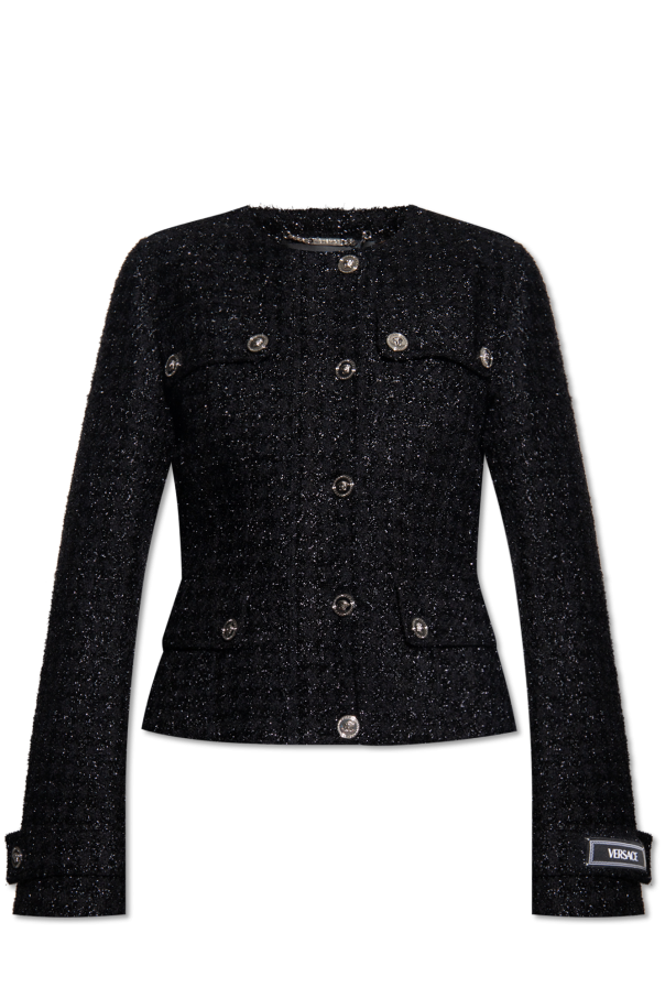 Tweed jacket od Versace