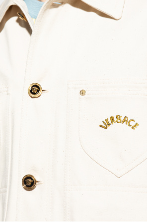 Versace Jeansowa kurtka z kolekcji ‘La Vacanza’