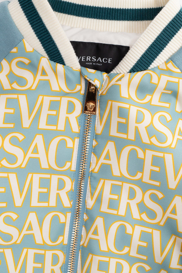 Versace Kids ‘La Vacanza’ capsule collection bomber jacket