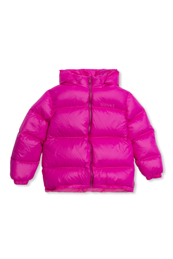 Versace Kids high jacket with detachable hood