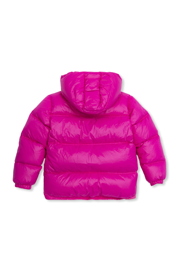 Versace Kids red Jacket with detachable hood