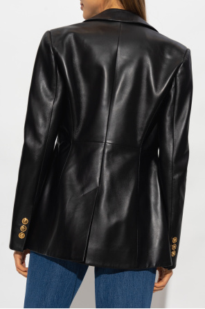 Versace Leather blazer