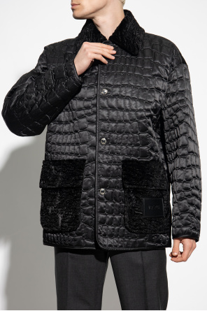 Versace Quilted con jacket