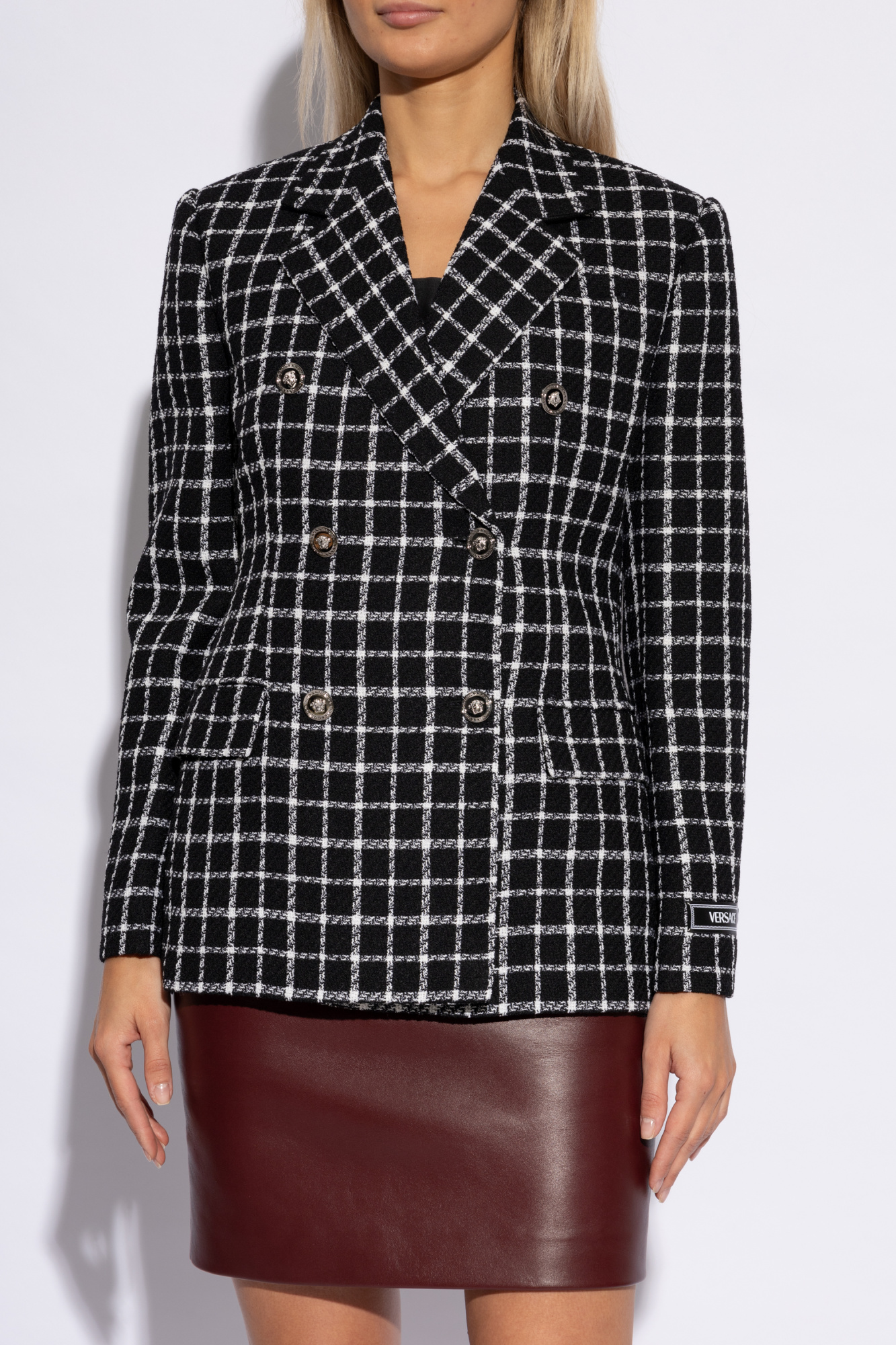 Versace Checked blazer