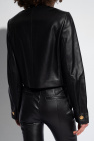 Versace BLACK Leather jacket