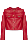 Versace RED Leather Jacket