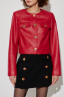Versace RED Leather Jacket