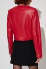 Versace RED Leather Jacket