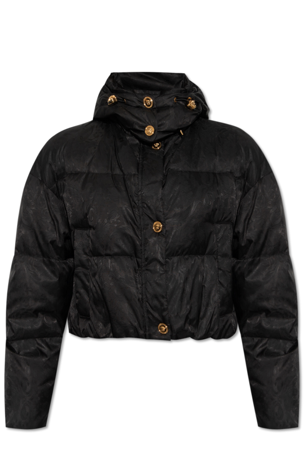 Jacket with detachable hood od Versace