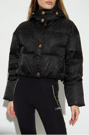 Versace pro standard baltimore orioles all over print satin jacket lbo632085 blk