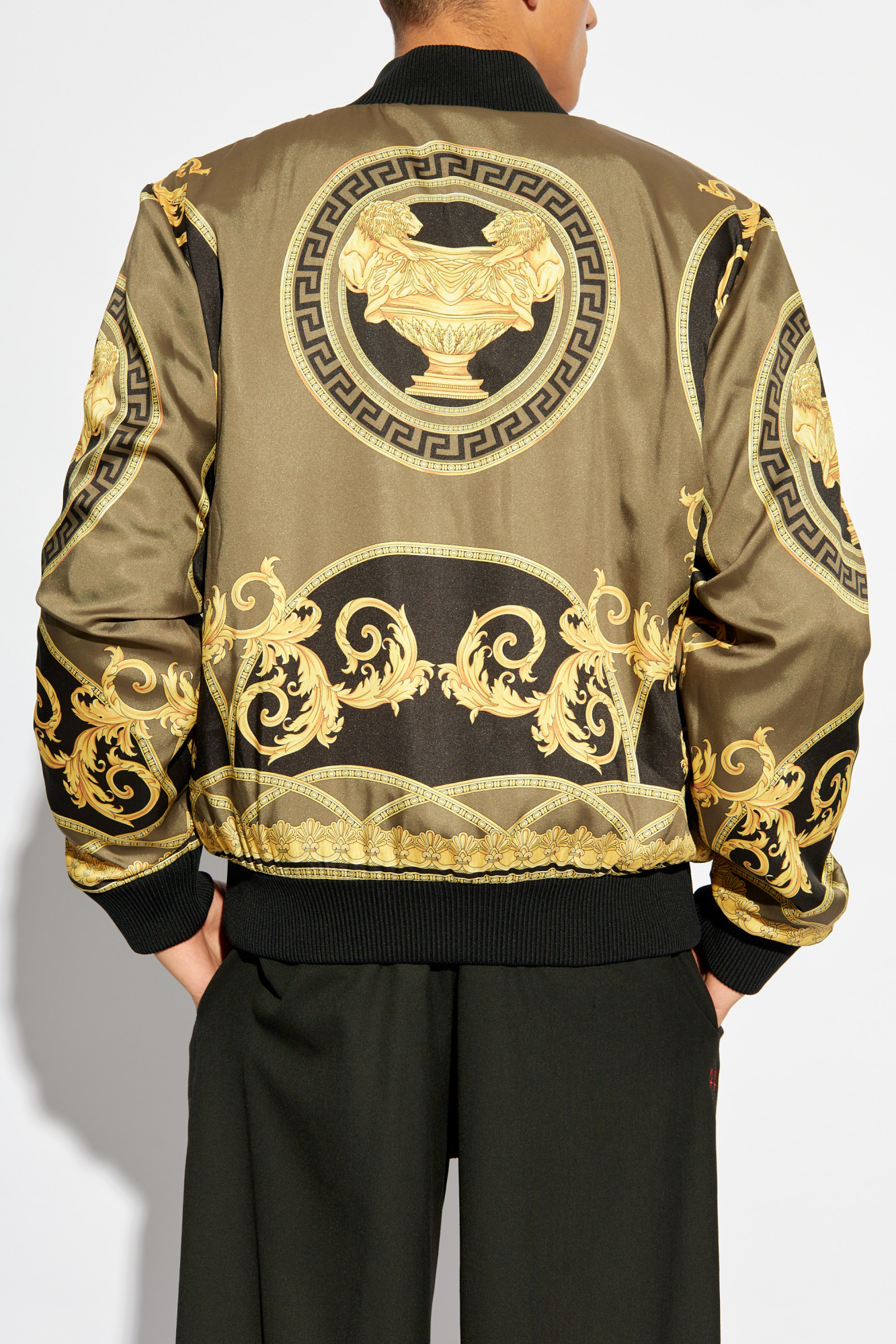 Versace Reversible bomber jacket