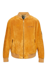 Versace Suede 'bomber' jacket