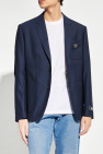 Versace NAVY BLUE Wool blazer