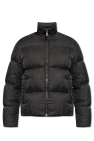 Versace BLACK Down jacket with `Barocco` motif