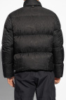 Versace BLACK Down jacket with `Barocco` motif