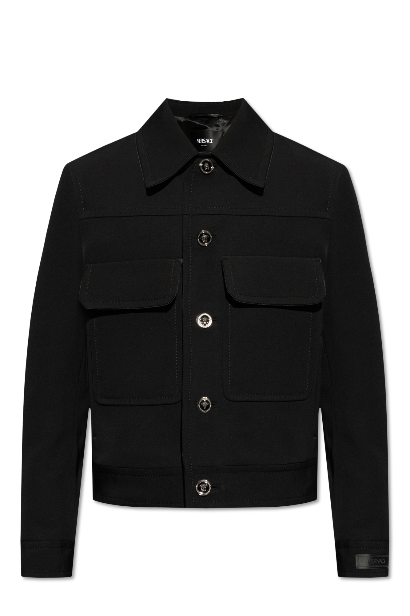 Versace jacket sporco with buttons