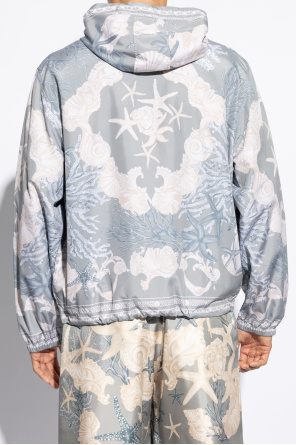 Versace Jacket with `Barocco Sea` print