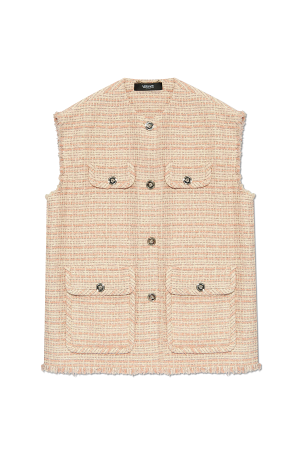 Versace Tweed Vest