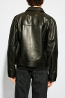 Versace BLACK Leather jacket